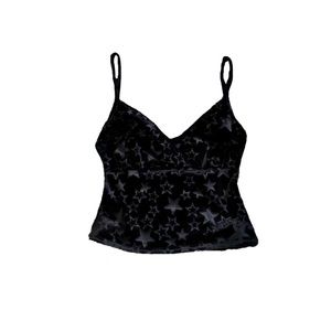 Black Velvet star top ✨⭐️